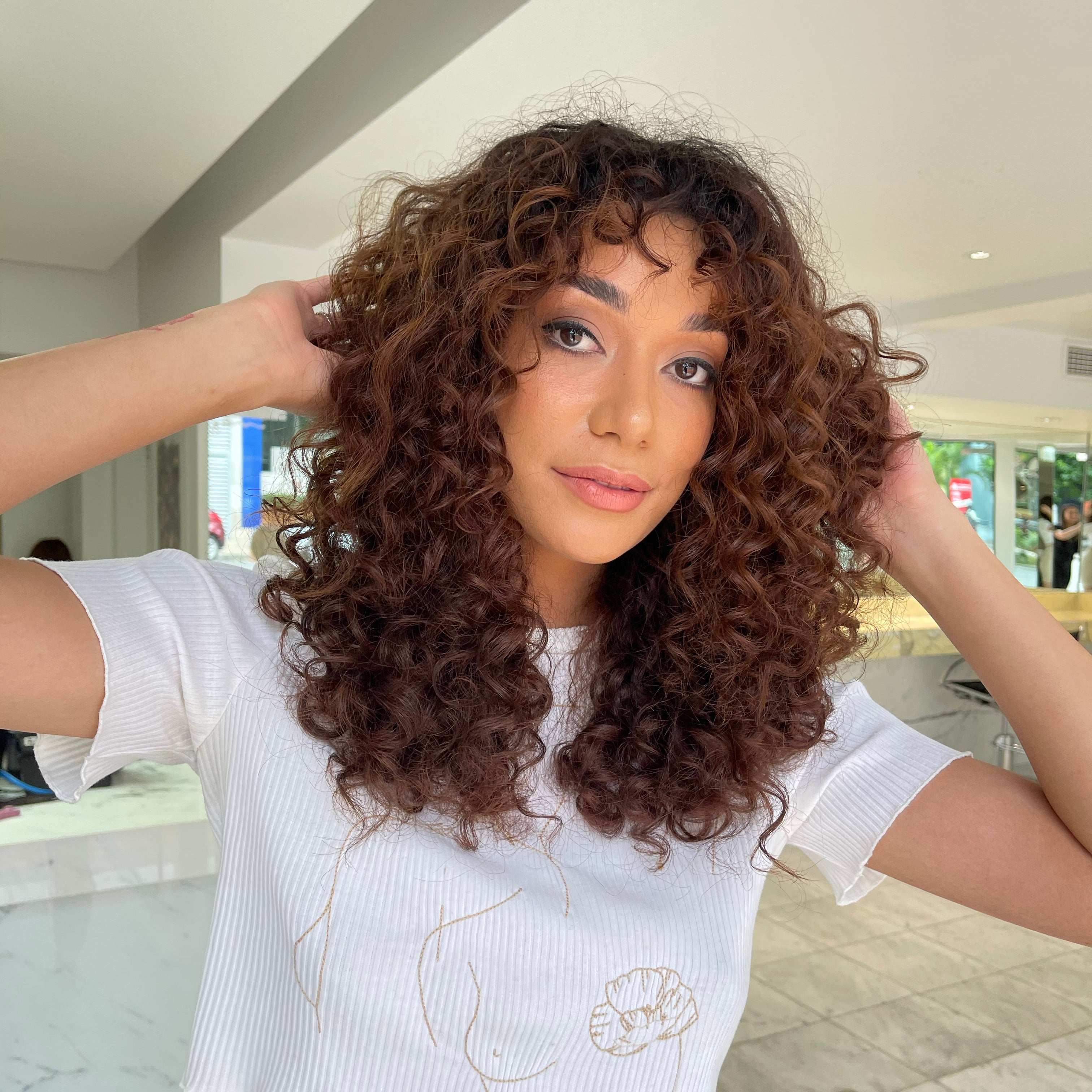 20+ Medium Length Haircuts Curly Hair Naturally Curly Hairstyles Medium Length
