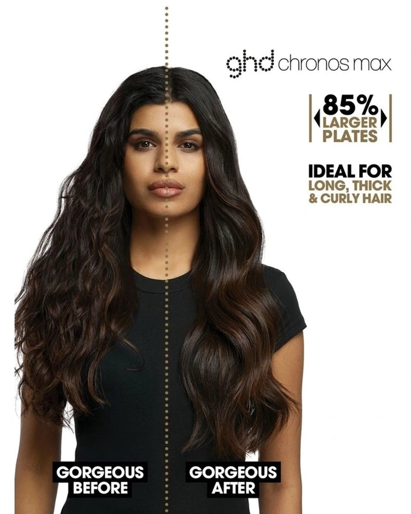 Chronos Max Hair Straightener in Black