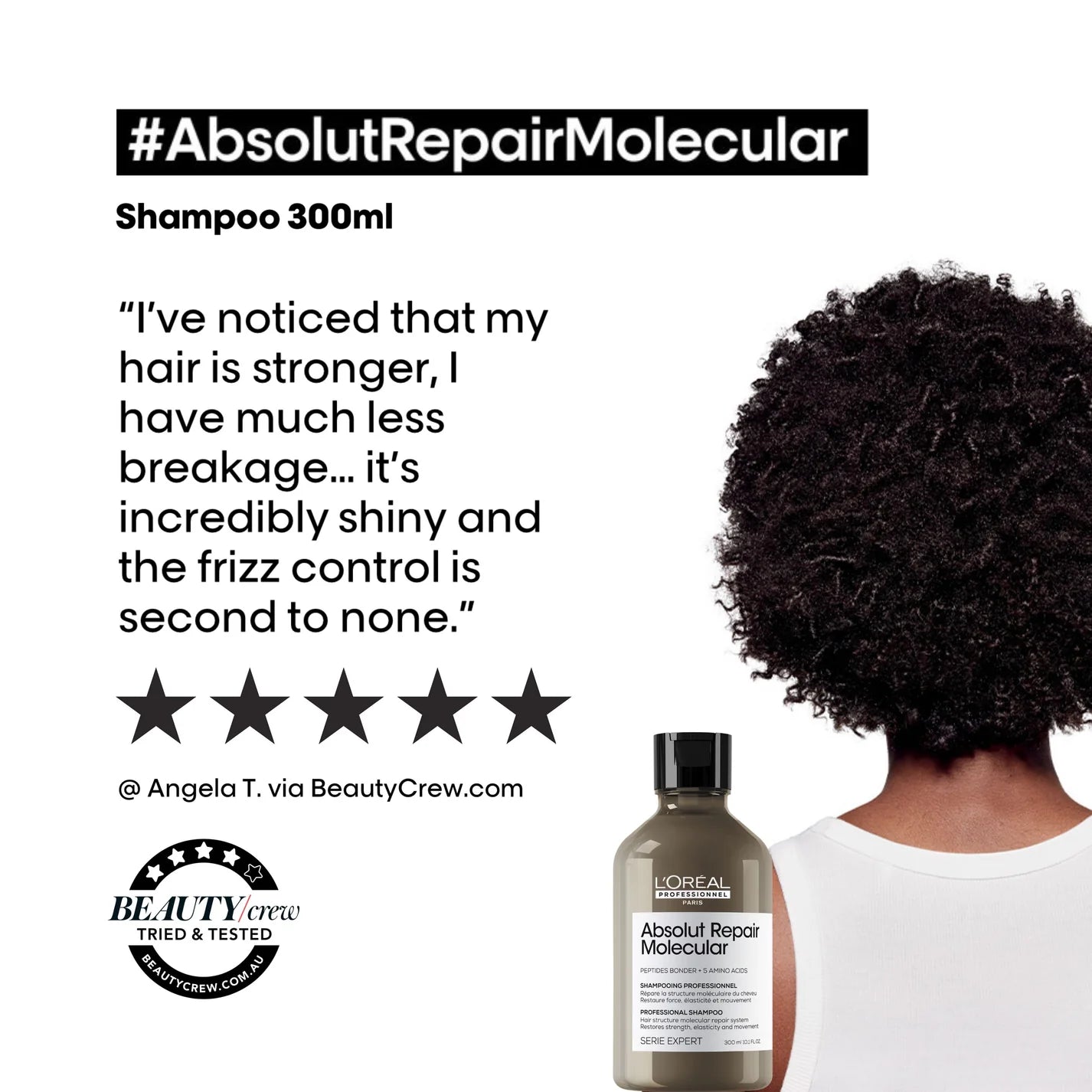 Serie Expert Asbolut Repair Molecular Shampoo