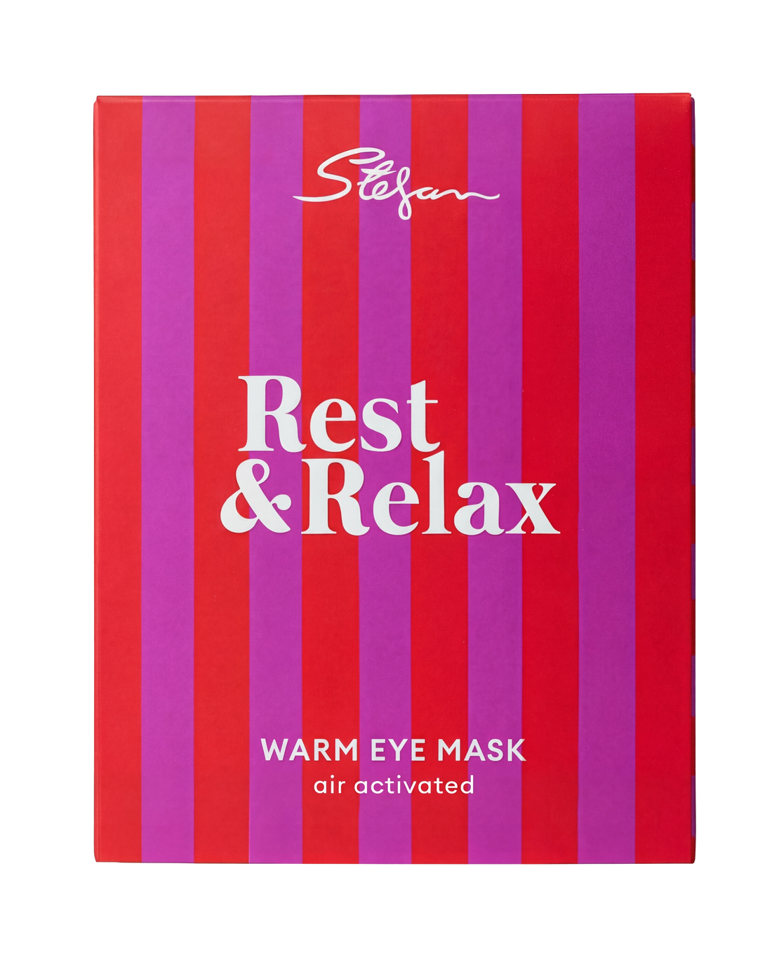 Air Activated Warm Eye Masks - Red Stripe
