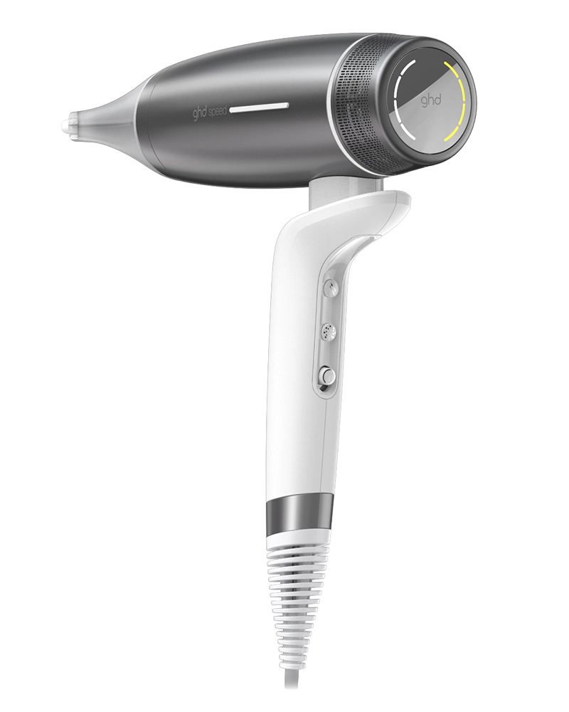 Speed Hair Dryer Silver White