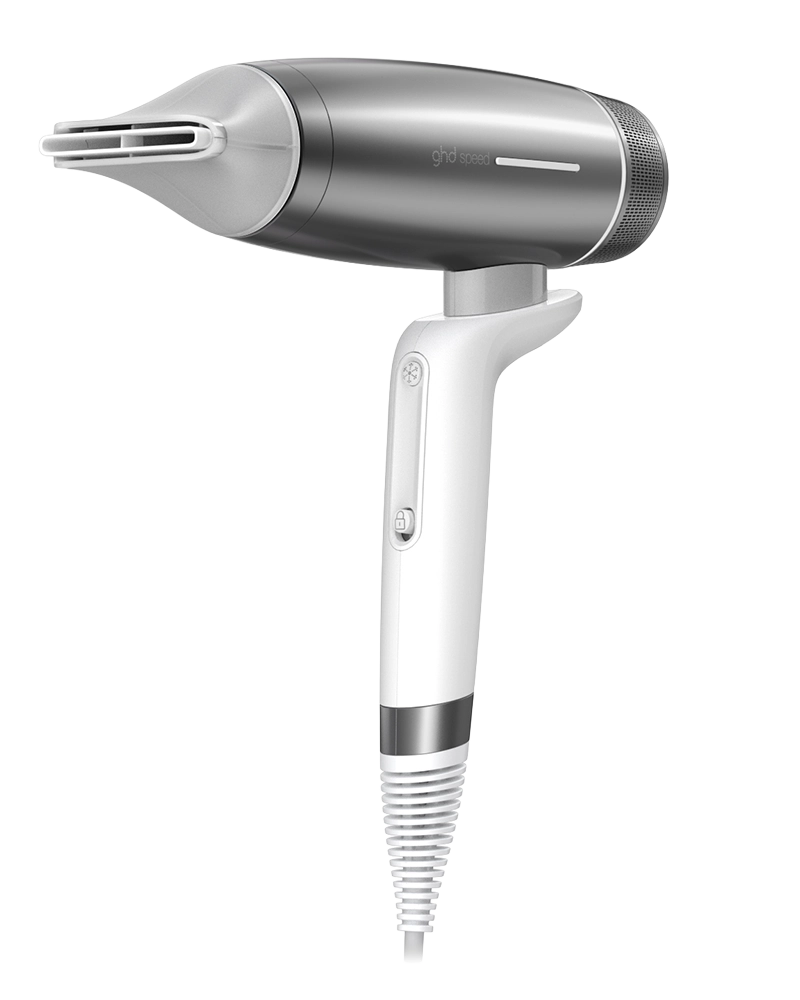 Speed Hair Dryer Silver White