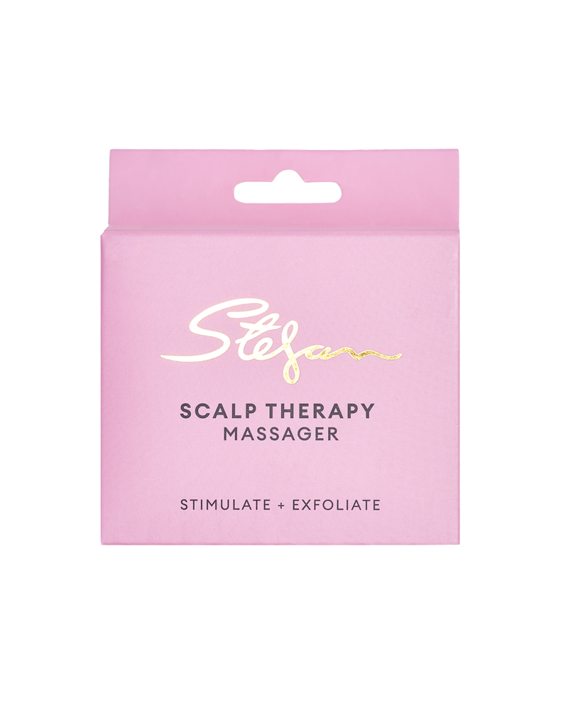 Scalp Therapy Massager Brush Pink