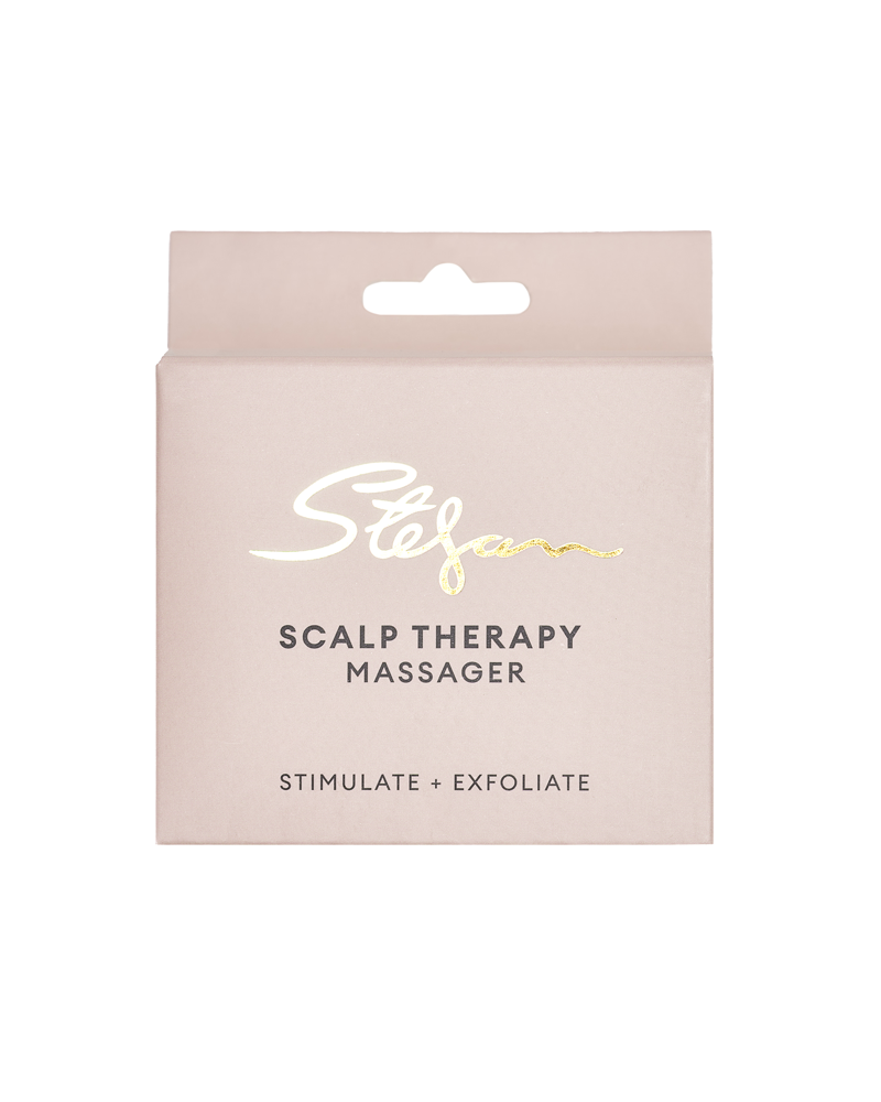 Scalp Therapy Massager Brush Beige