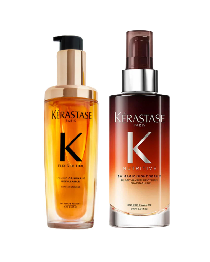 Elixir Ultime and 8 Hour Night Serum Duo