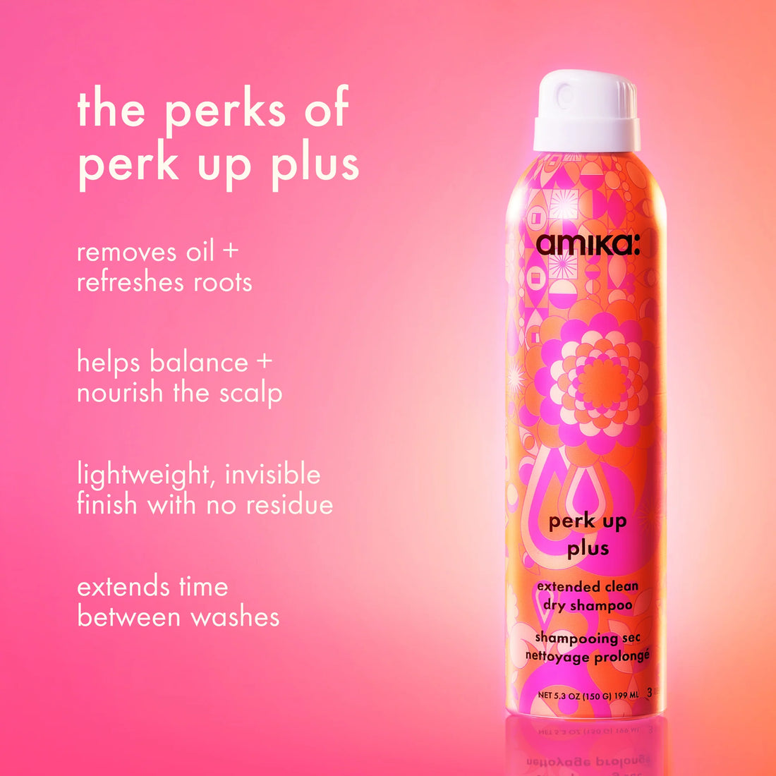 Perk Up Plus Extended Clean Dry Shampoo