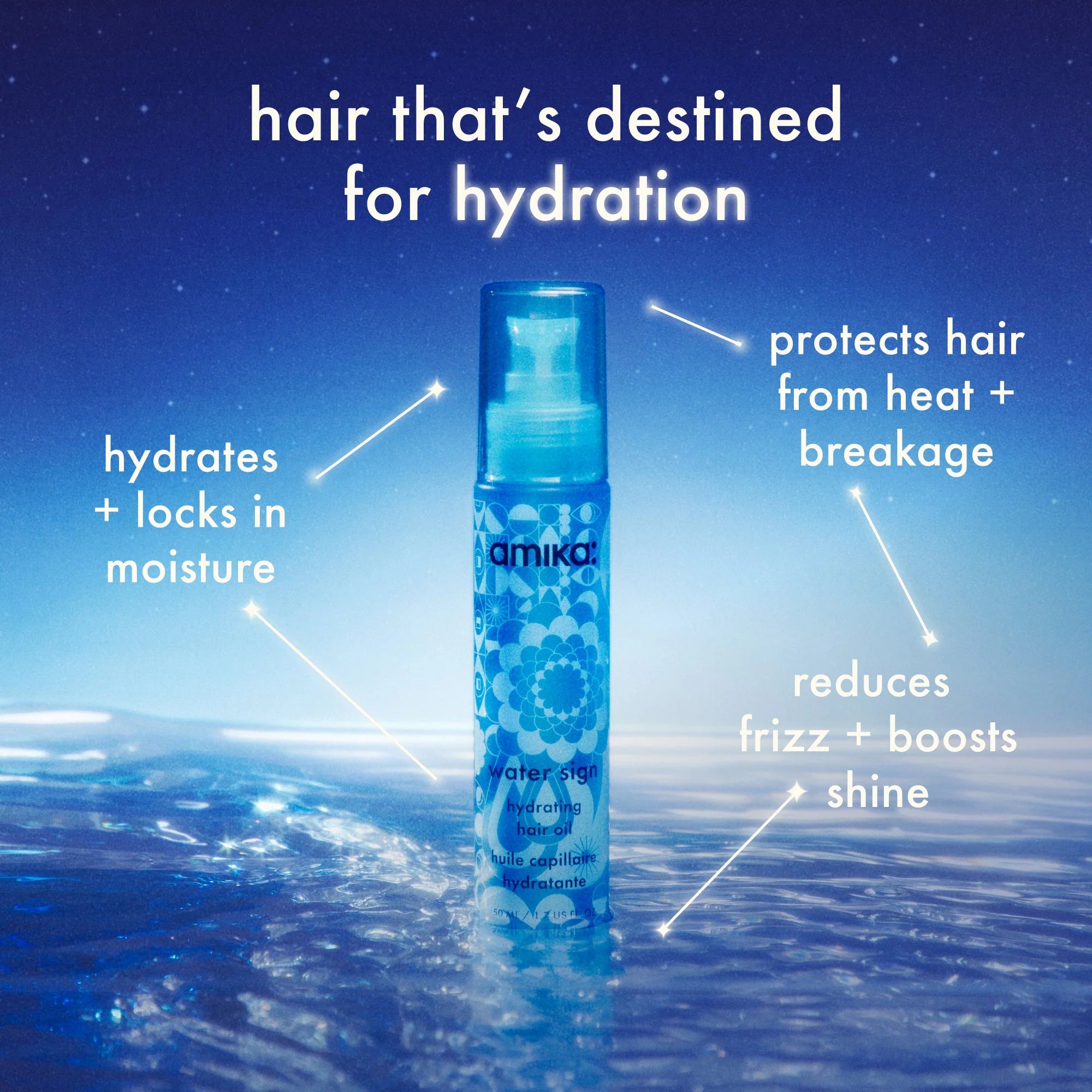 Water Sign Hydrating Hair Oil