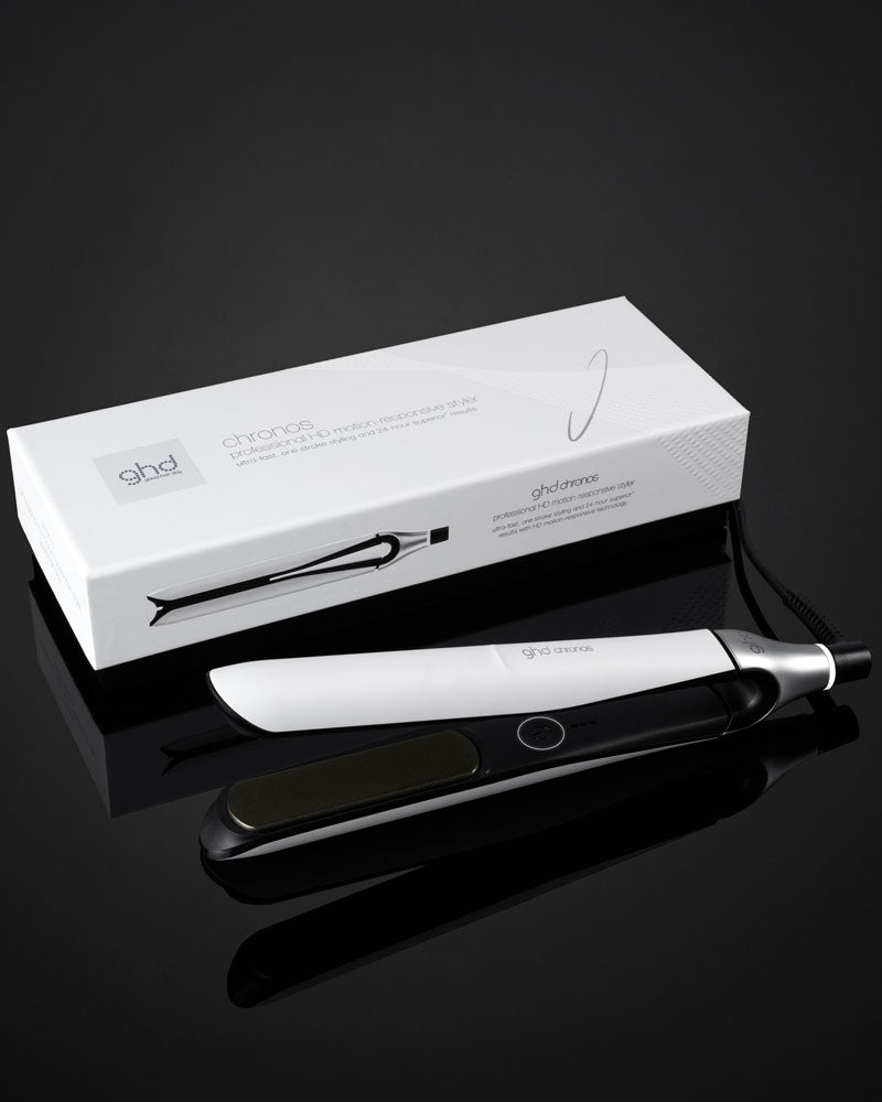 Chronos Hair Straightener in White