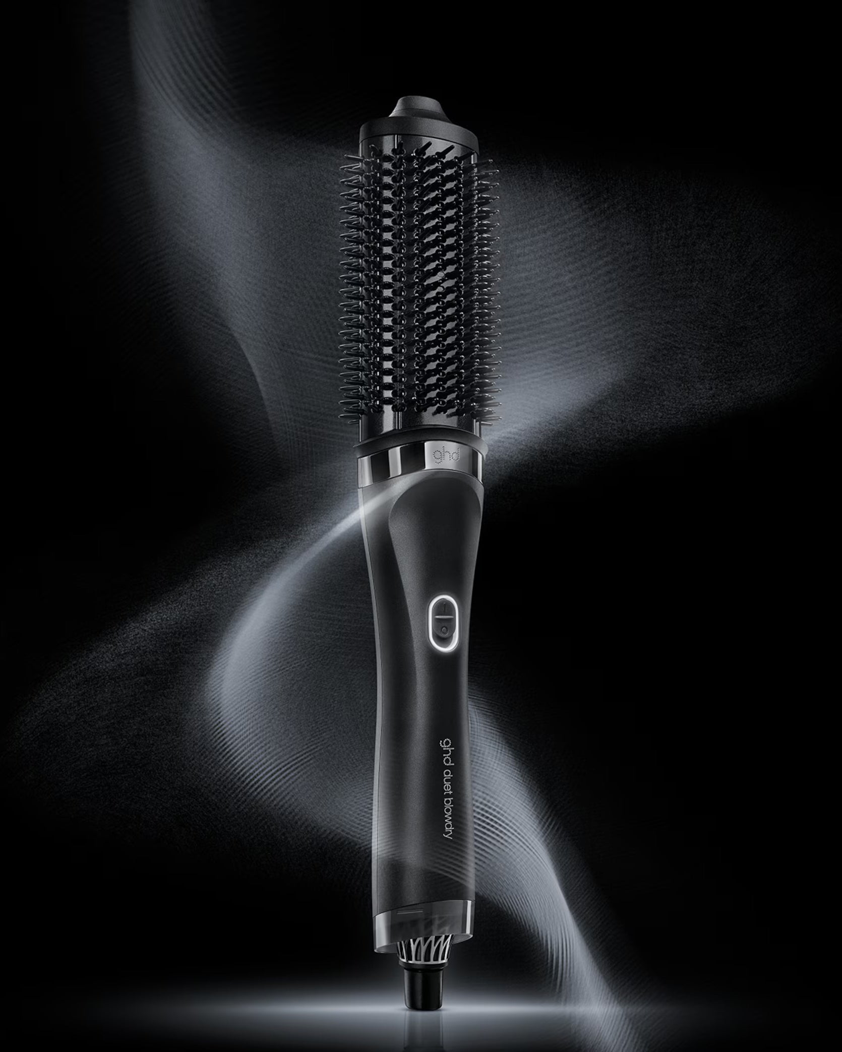 Duet Blowdry Hair Dryer Brush in Black