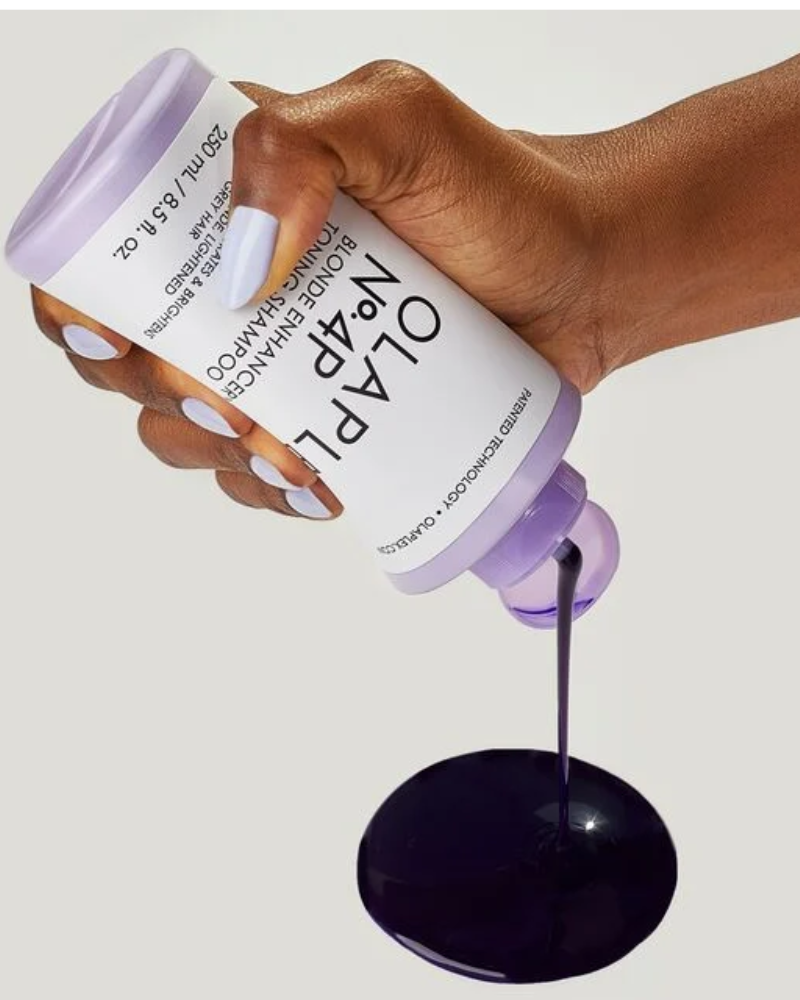 Olaplex No.4P Blonde Enhancer Toning Shampoo