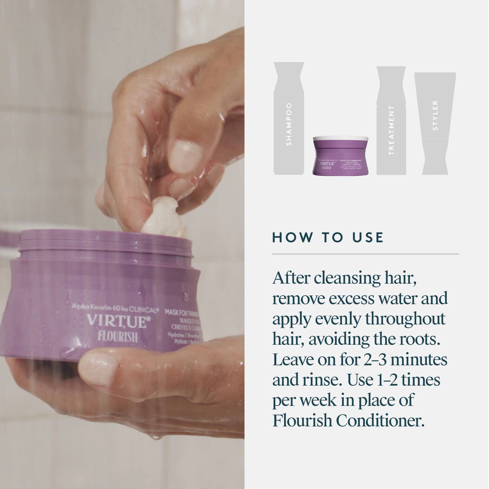 Flourish Mask for Thinning Hair