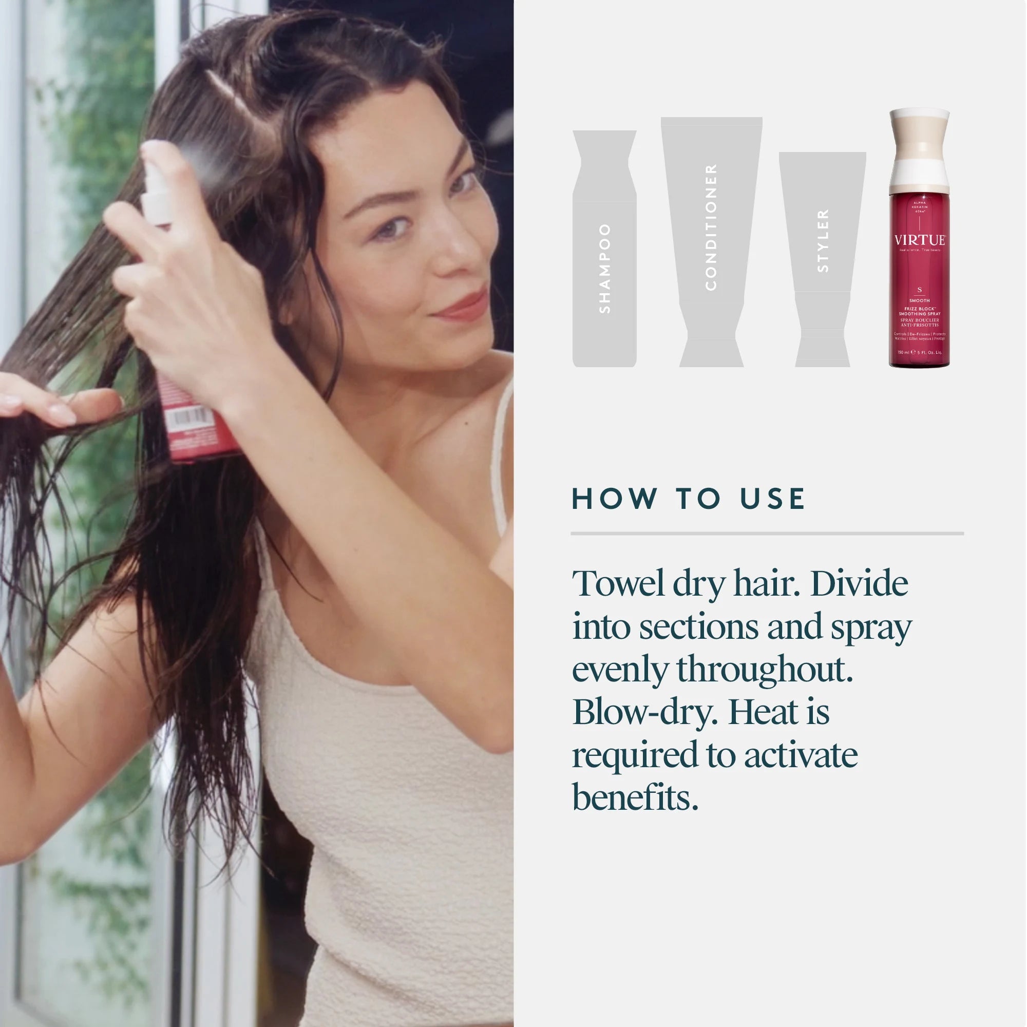 Frizz Block™ Smoothing Spray