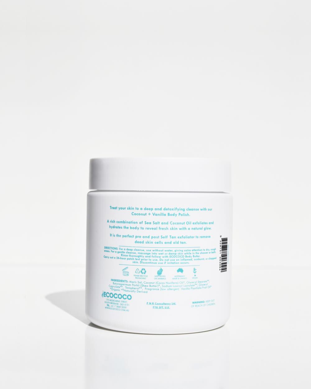 Ecococo Coconut & Vanilla Body Polish