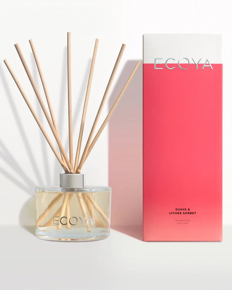 Ecoya Guava &amp; Lychee Sorbet Reed Diffuser