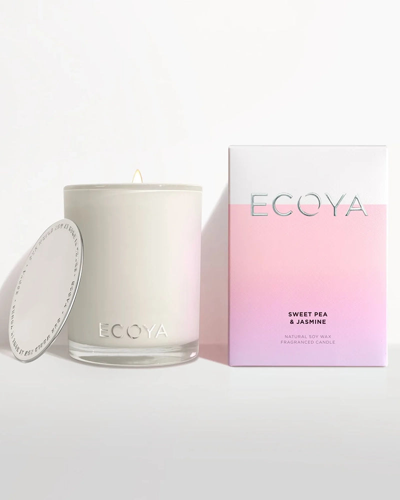 Ecoya Sweet Pea & Jasmine Madison Candle