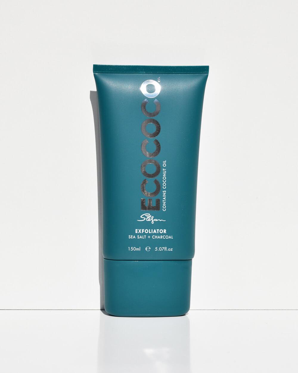 Ecococo Activated Charcoal + Sea Salt Exfoliator