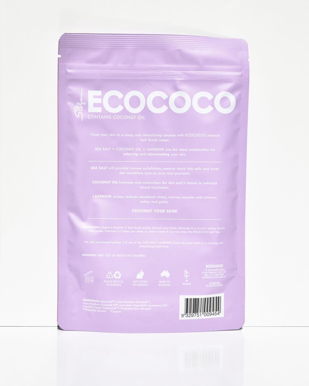 Ecococo Lavender Body Scrub