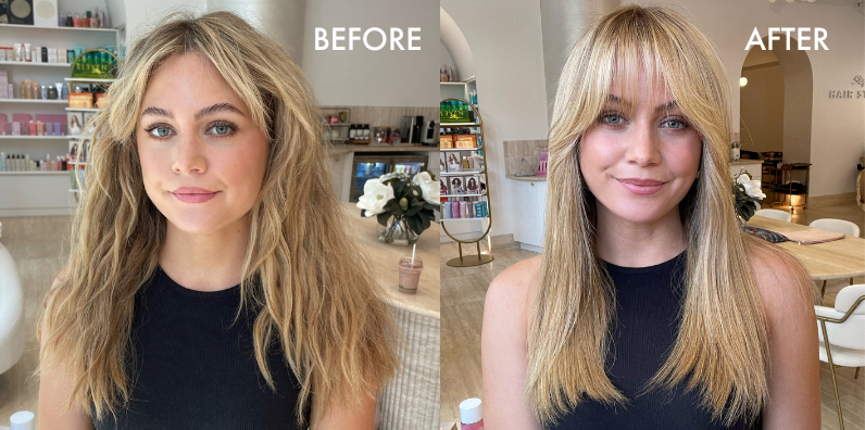 Aura Smoothing: The Frizzy Hair Girl Solution