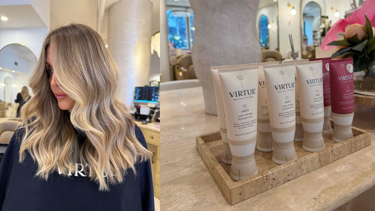 Virtue Haircare, Jaye Edwards, Lived In Blondes, Stefan