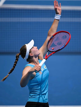 Woman Playing Tennis 