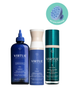 Virtue Labs Damage Defence Trio bundle with free scalp massage brush