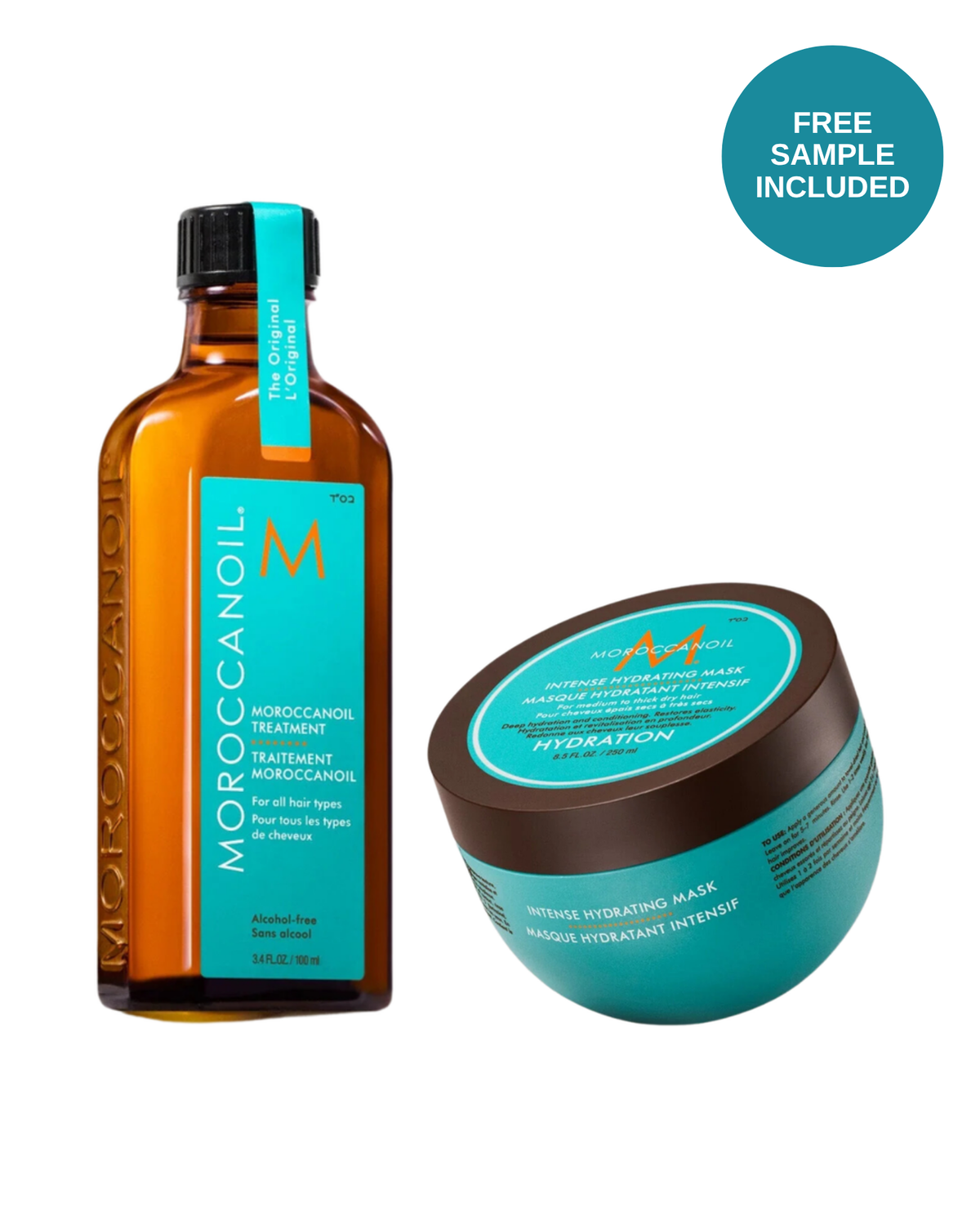 Moroccanoil Mask &amp; Oil Ritual Duo: Original Treatment and Intense Hydrating Mask