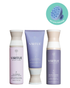 Virtue Labs Full Volume Routine bundle with free scalp massage brush