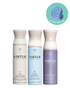 Virtue Labs Second Day Volume Kit bundle with free scalp massage brush