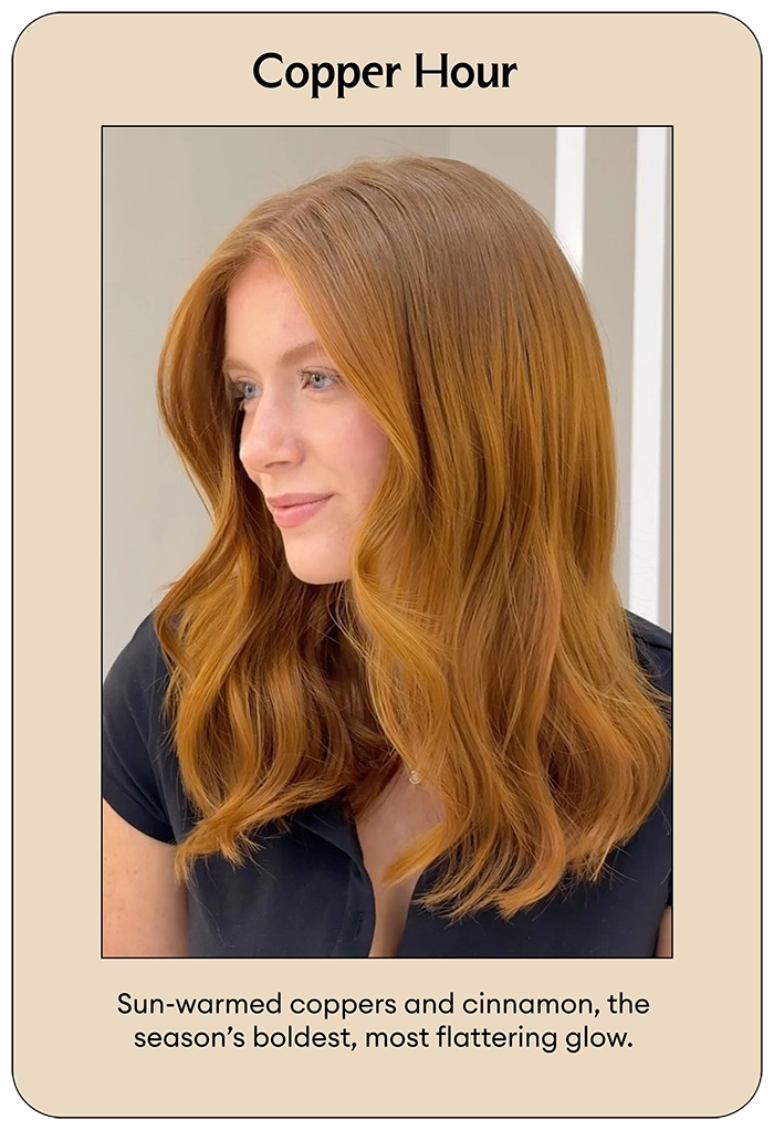 Hair trend card