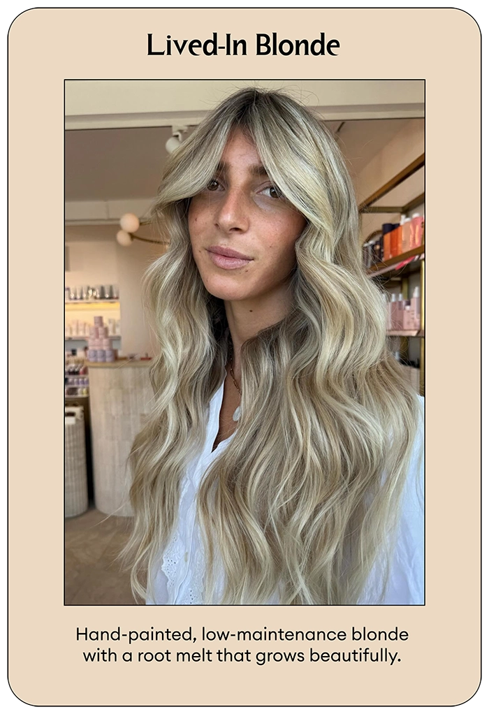 Hair trend card