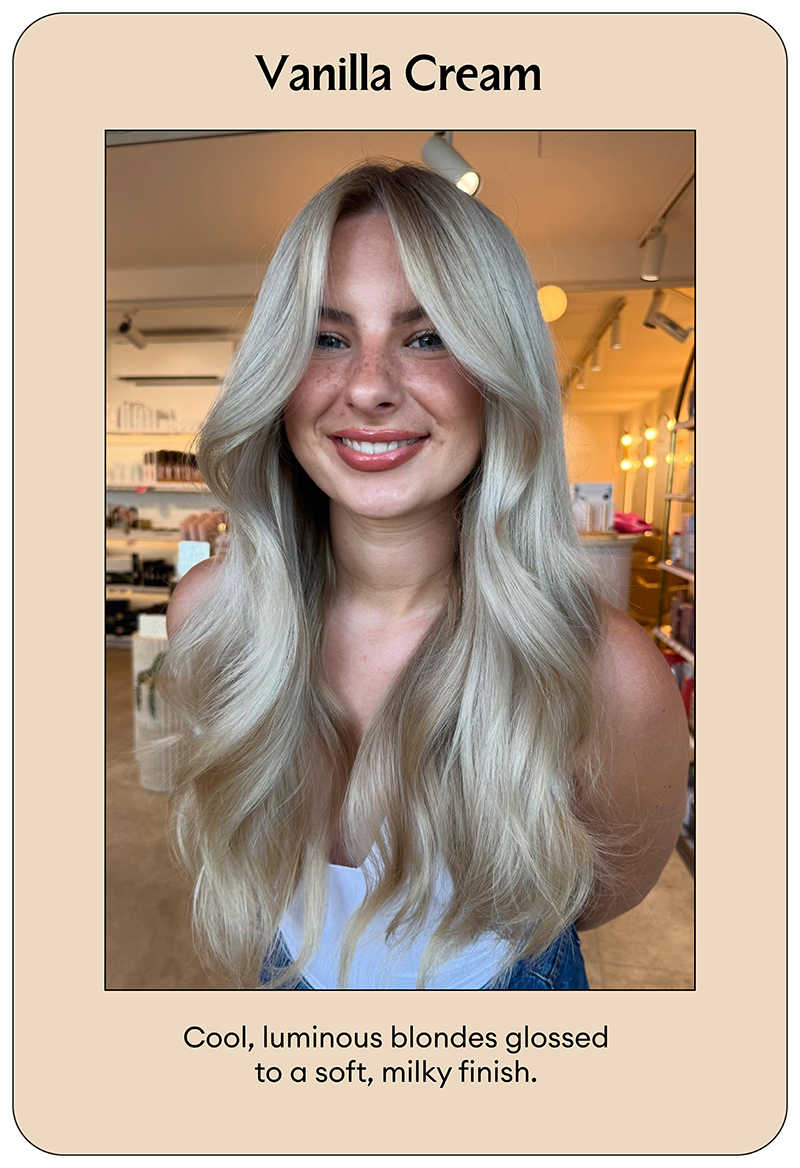 Hair trend card
