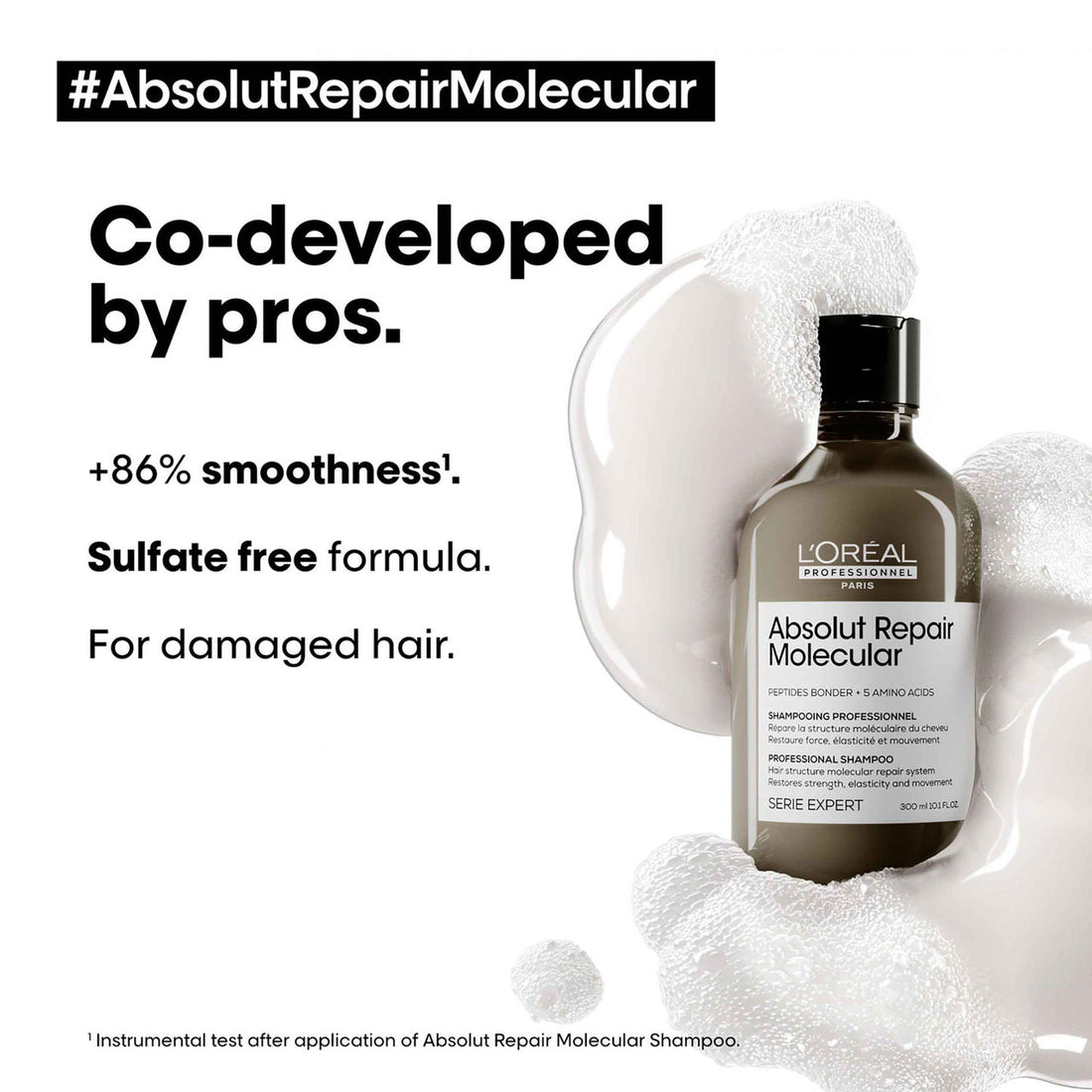 Serie Expert Asbolut Repair Molecular Shampoo