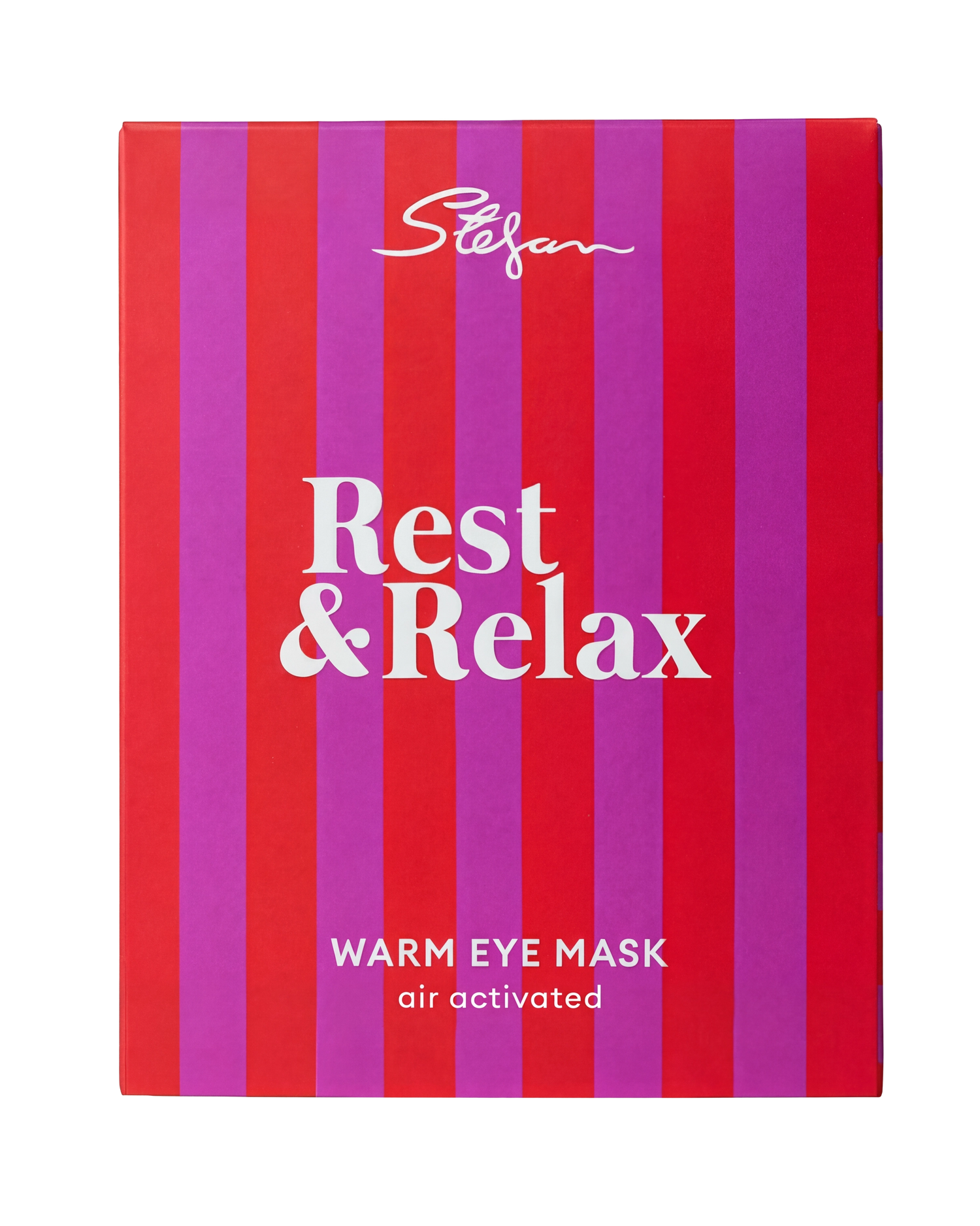 Air Activated Warm Eye Masks - Red Stripe