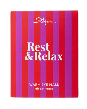 Air Activated Warm Eye Masks - Red Stripe