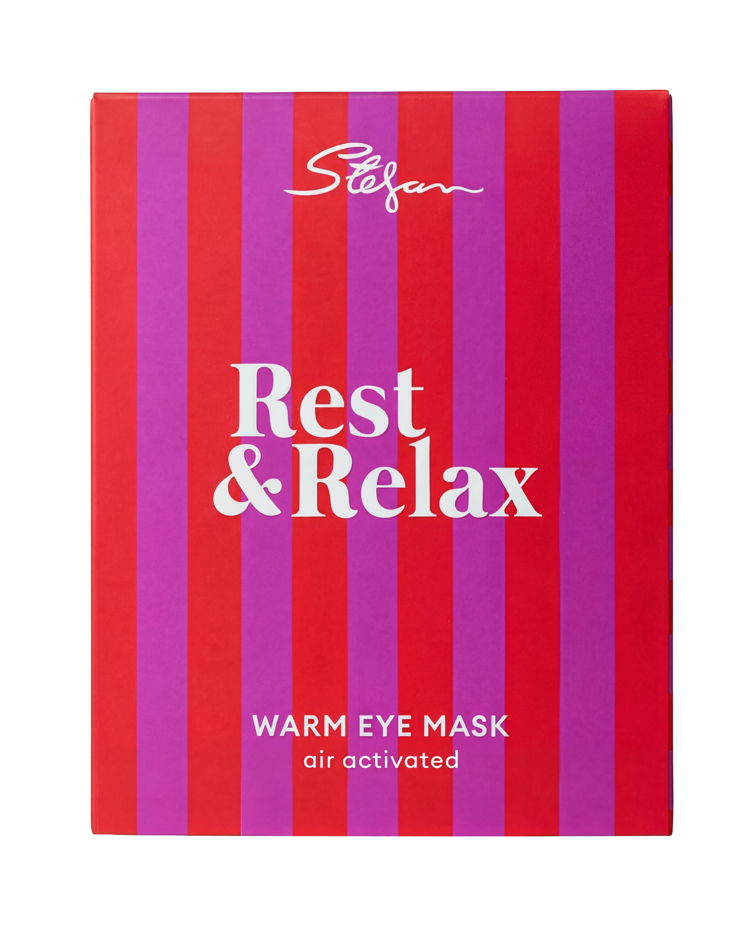 Air Activated Warm Eye Masks - Red Stripe