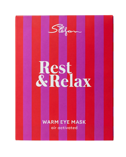 Air Activated Warm Eye Masks - Red Stripe