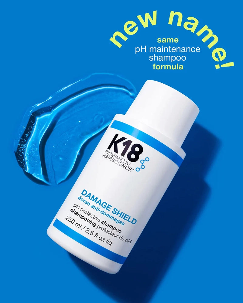 K18 DAMAGE SHIELD pH protective shampoo