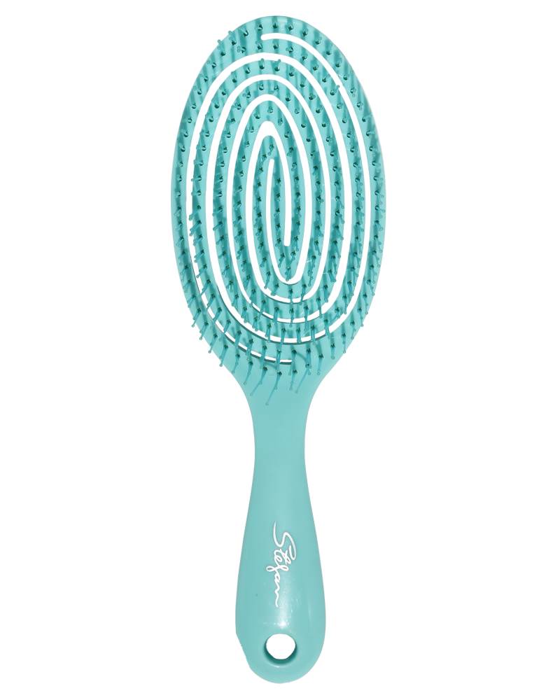 Ultimate Strength &amp; Detangle Bundle - Flexi Hair Brush Aqua