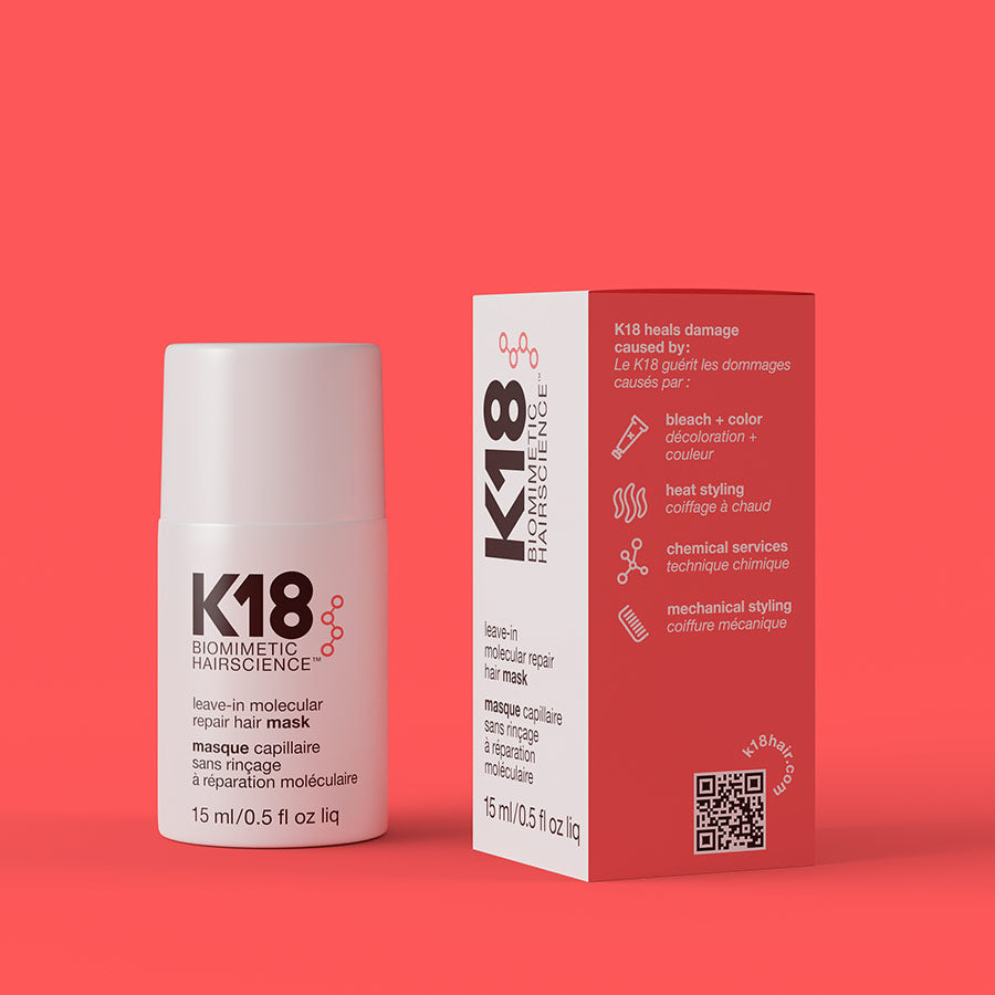 K18 Leave-In Molecular Repair Mask 15ml