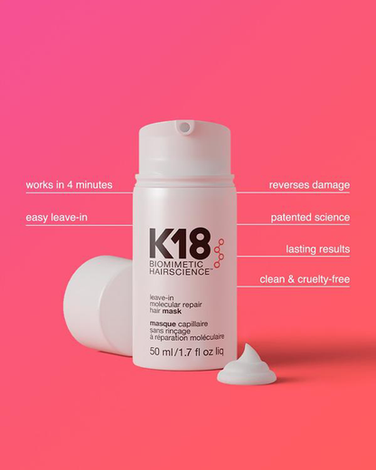 K18 Leave-In Molecular Repair Mask 15ml