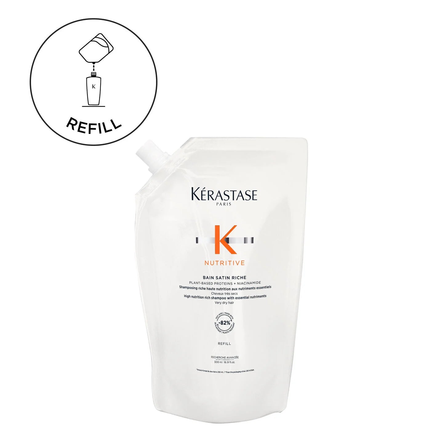 Kerastase Nutritive Bain Satin Riche Refill Pouch