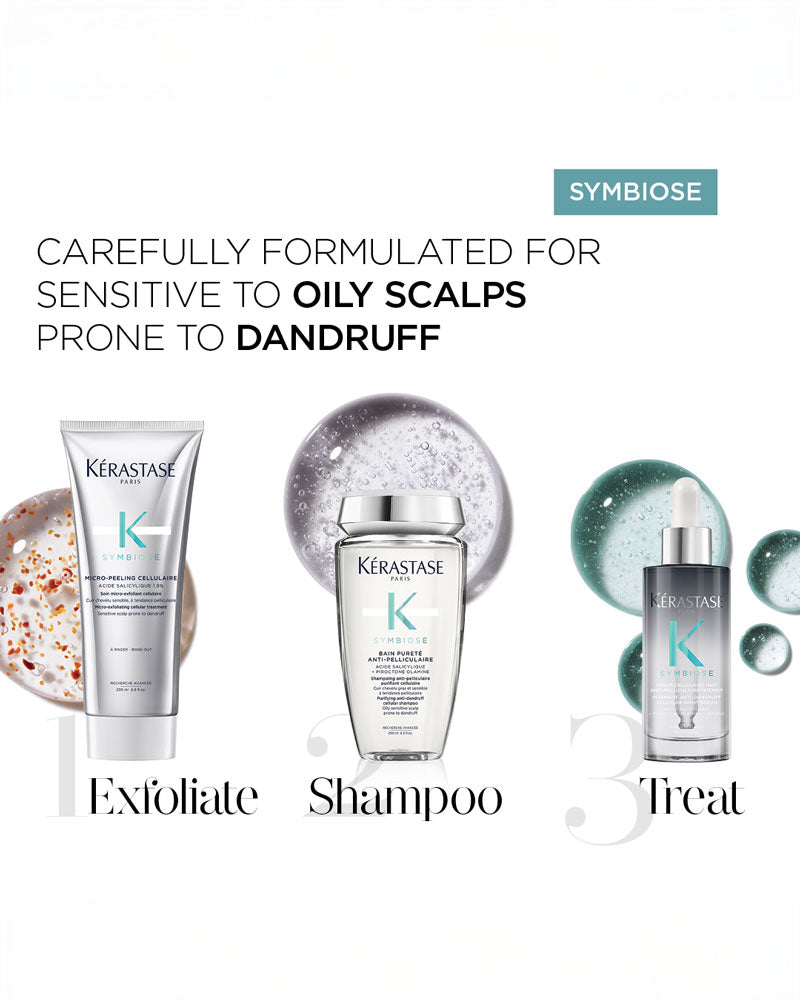 Kerastase Symbiose Pureté Anti-Dandruff Shampoo for Oily Scalp