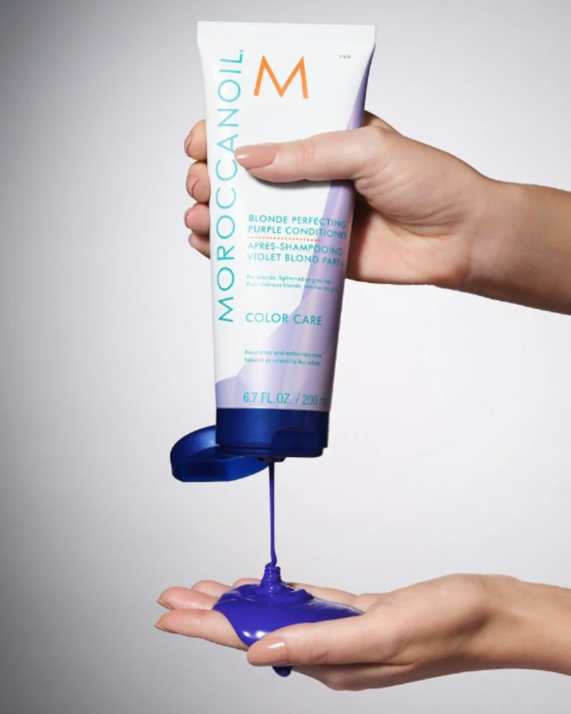 Moroccanoil Blonde Perfecting Purple Conditioner