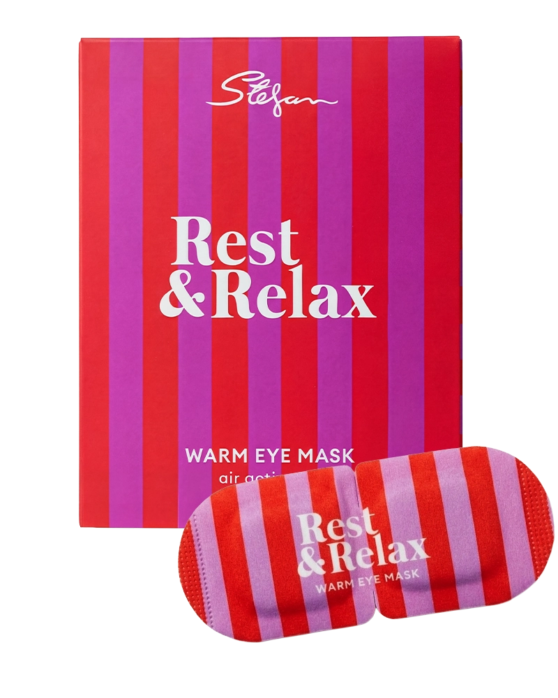 Air Activated Warm Eye Masks - Red Stripe