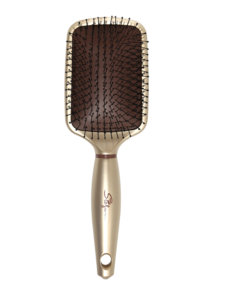 Stefan Paddle Brush Gold