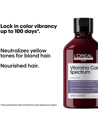 Serie Expert Vitamino Color Spectrum Purple Shampoo