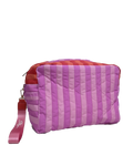 Stefan Cosmetics Pouch Pink Stripe