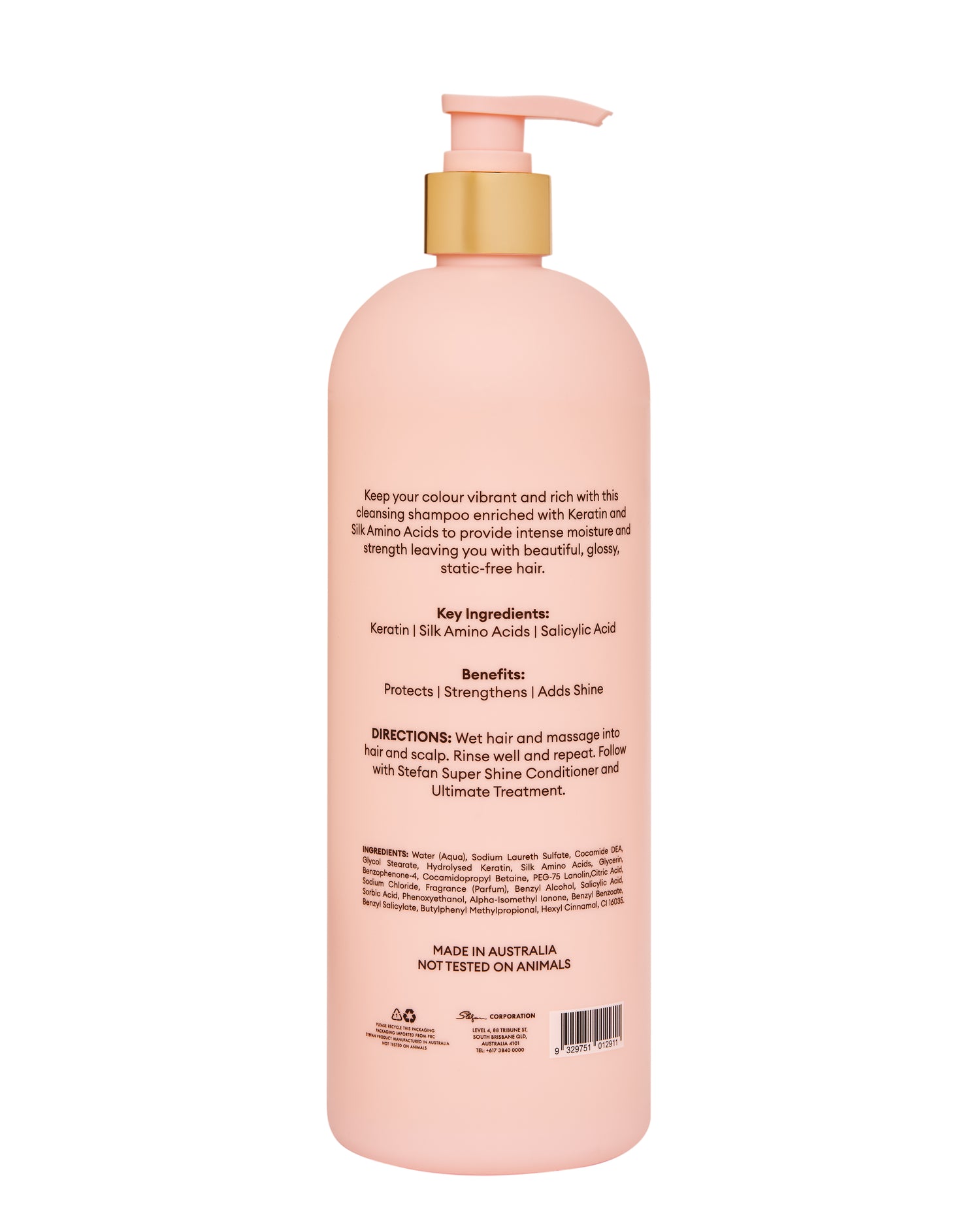 NEW Stefan Classic Colour Care Shampoo 1 Litre