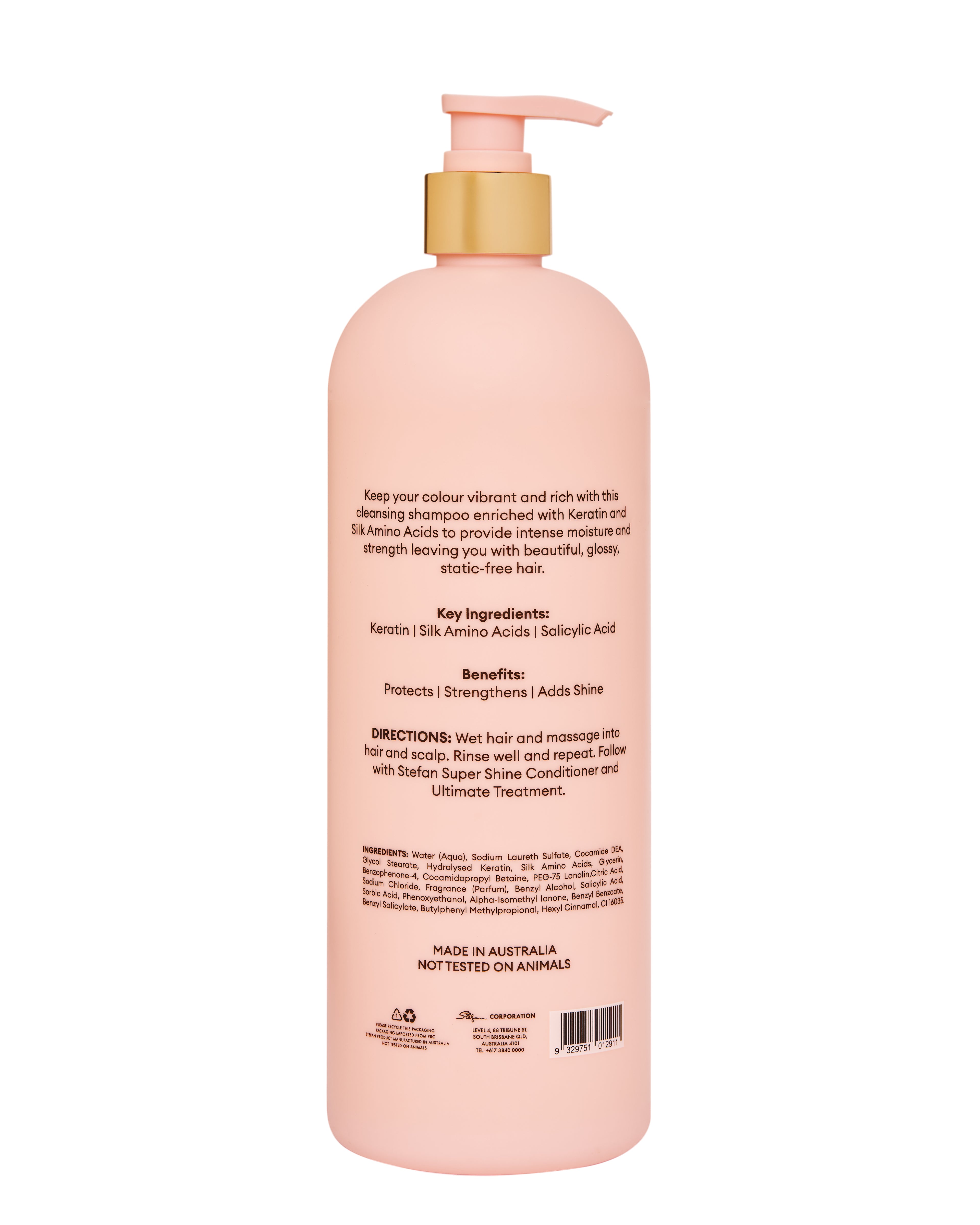 NEW Stefan Classic Colour Care Shampoo 1 Litre