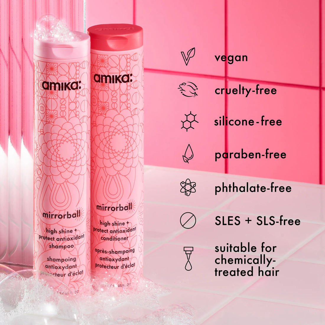 Mirrorball High Shine &amp; Protect Antioxidant Shampoo